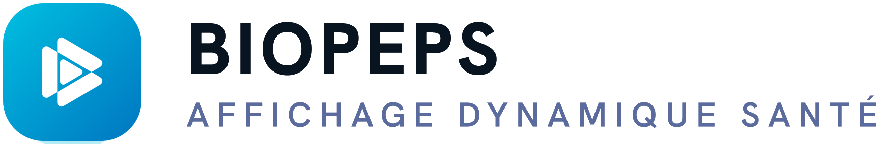 BIOPEPS, affichage dynamique santé